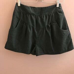 BCBGeneration black silky shorts with pockets